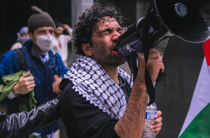 Slog AM: Pro-Palestine Activists Try Crashing Microsoft Conference, MLK Labor Endorses Bruce Harrell, a Mom Sues Porn